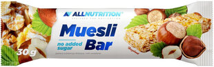 AllNutrition Muesli Bar 30 g - sarapuupähkel hind ja info | Batoonid | kaup24.ee