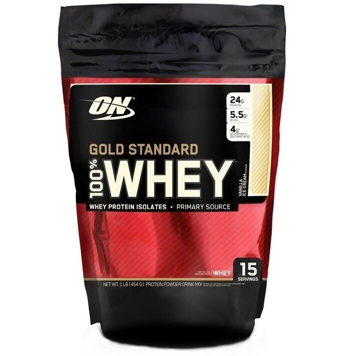 Toidulisand Optimum Nutrition 100% Whey Gold Standard 450g цена и информация | Proteiin | kaup24.ee