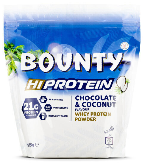 Mars Protein Bounty Protein Powder 875 g hind ja info | Vitamiinid, toidulisandid, preparaadid tervise heaoluks | kaup24.ee