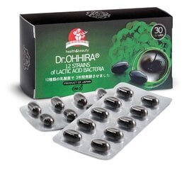 Пробиотики Dr. Ohhira 3-годичный рецепт c 12 штаммами молочнокислых бактерий, 30 капс цена и информация | Витамины, пищевые добавки, препараты для хорошего самочувствия | kaup24.ee