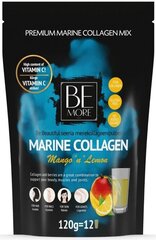 Be more Marine Collagen 120 g Манго и Лимон цена и информация | Витамины, пищевые добавки, препараты для хорошего самочувствия | kaup24.ee