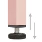 vidaXL öökapp, roosa, 35 x 35 x 51 cm, teras hind ja info | Öökapid | kaup24.ee