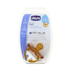 CHICCO Physio Soft lutt silikoonist, 0+ hind ja info | Lutid | kaup24.ee