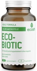 Ecosh Ecobiotic Adult Probiootikumid 90 vege kapslit hind ja info | Vitamiinid, toidulisandid, preparaadid tervise heaoluks | kaup24.ee