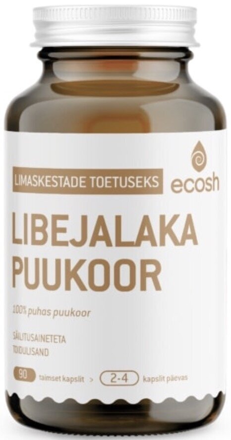 Ecosh Libejalaka puukoor 90 kapslit hind ja info | Vitamiinid, toidulisandid, preparaadid tervise heaoluks | kaup24.ee