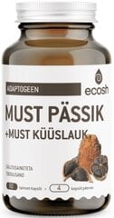 Ecosh Must pässik + Must küüslauk 90 kapslit hind ja info | Vitamiinid, toidulisandid, preparaadid tervise heaoluks | kaup24.ee