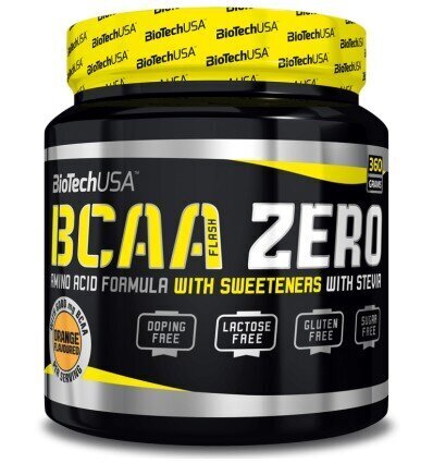 Toidulisand Biotech USA BCAA Flash ZERO 700g цена и информация | Aminohapped | kaup24.ee