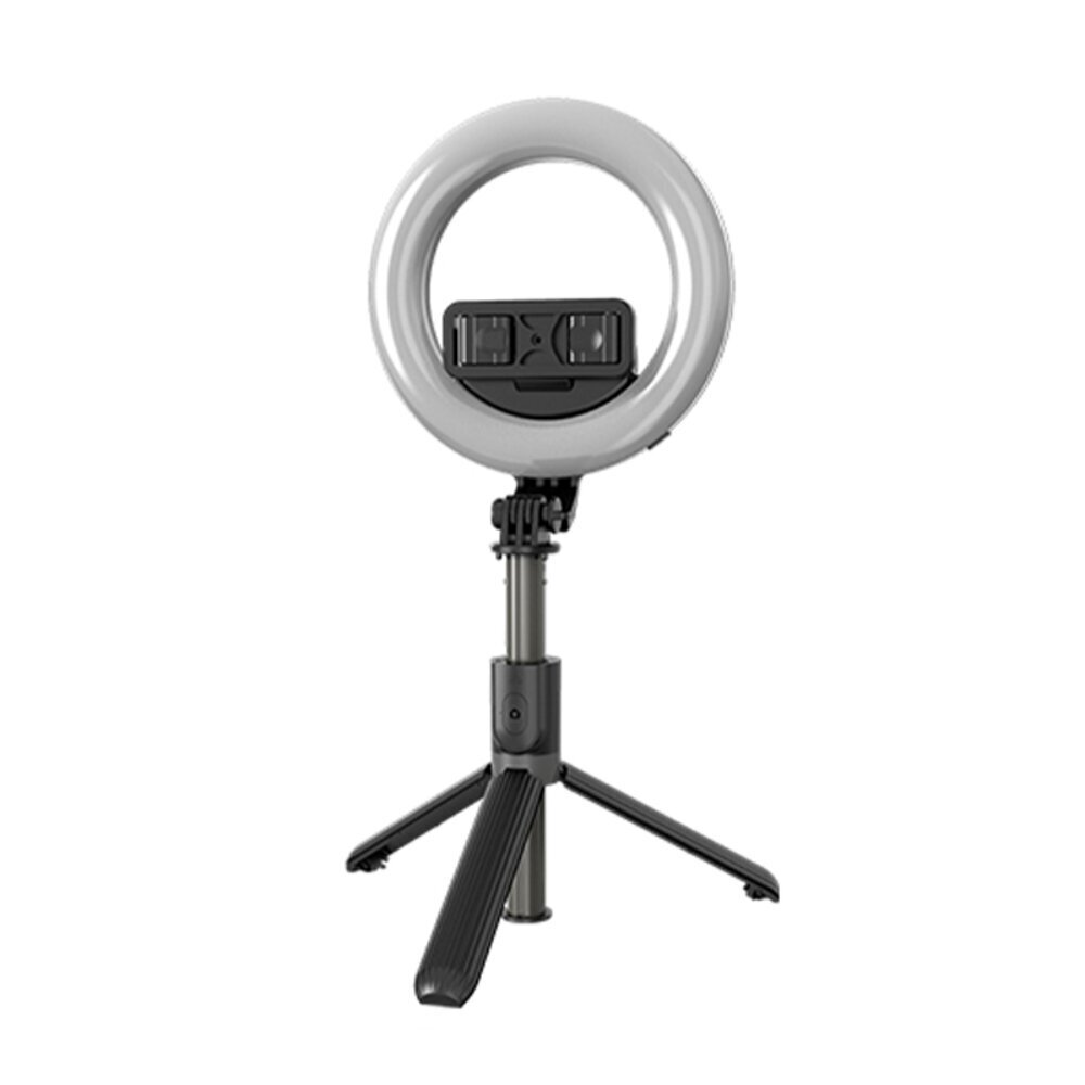 Ringvalgustiga selfipulk Tripod цена и информация | Selfie sticks | kaup24.ee