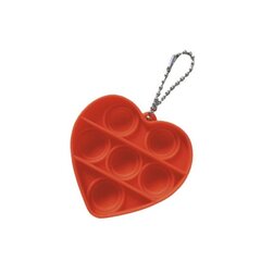 Stressivastane teraapia mänguasi POP IT Orange Heart hind ja info | Lauamängud ja mõistatused | kaup24.ee