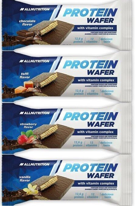 AllNutrition Protein Wafer batoon 35 g hind ja info | Vitamiinid, toidulisandid, preparaadid tervise heaoluks | kaup24.ee