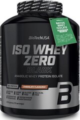 Toidulisand Biotech USA Iso Whey Zero black 2270 g - valgujook chocolate hind ja info | Proteiin | kaup24.ee