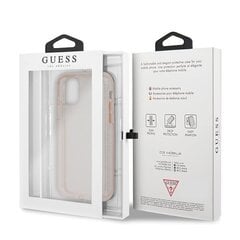 Ümbris Guess GUHCN58PCGLPI sobib iPhone 11 Pro, roosa цена и информация | Чехлы для телефонов | kaup24.ee