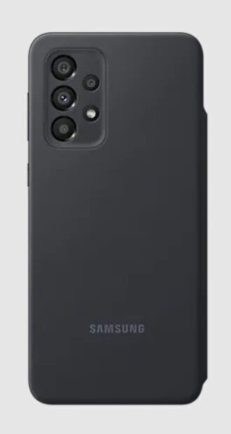 Samsung Galaxy A33 5G S View Wallet Cover (EE) must EF-EA336PBEGEE цена и информация | Telefoni kaaned, ümbrised | kaup24.ee