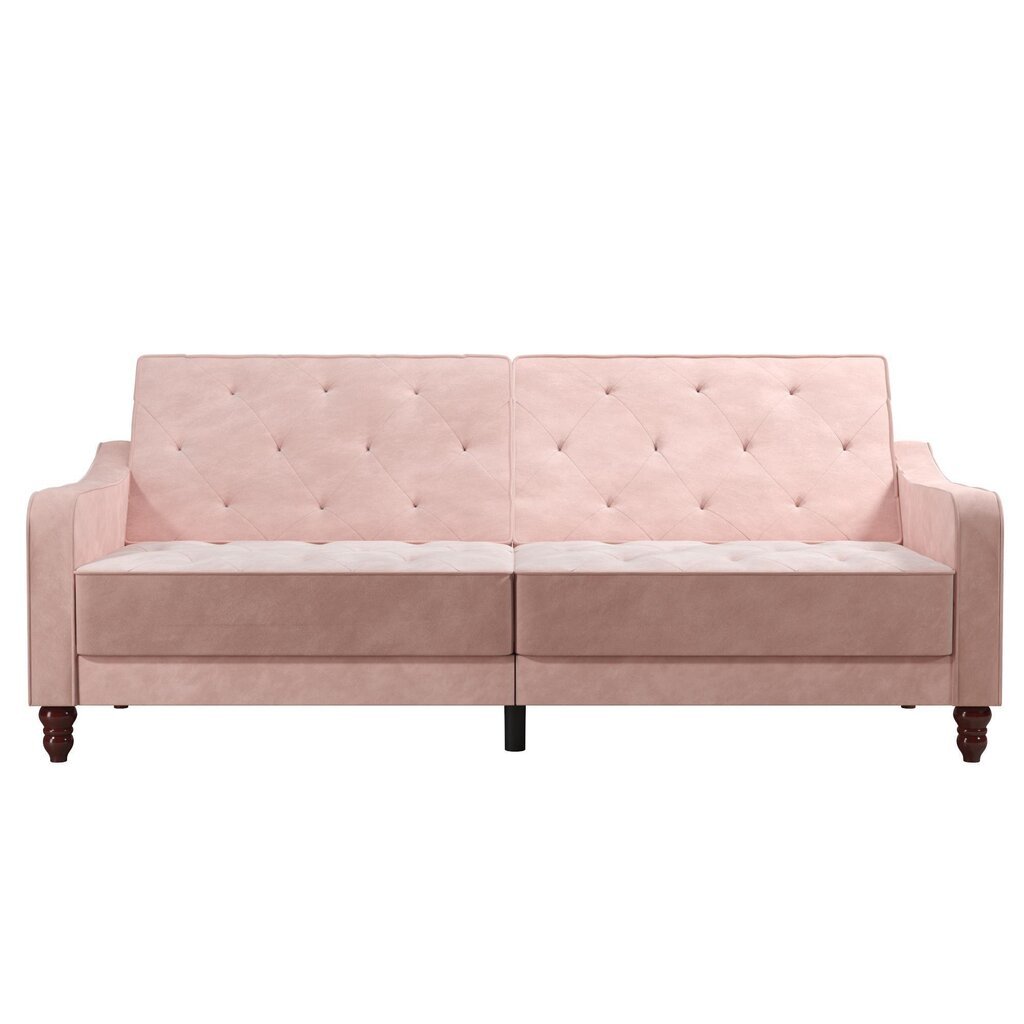 Diivan Novogratz Vintage Tufted, roosa hind ja info | Diivanid ja diivanvoodid | kaup24.ee