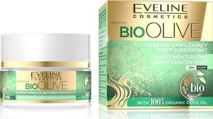 Niisutav näokreem Eveline Bio Olive 50 ml цена и информация | Кремы для лица | kaup24.ee