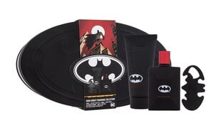 Набор для детей Dc Comics Batman Dark Knight: EDT для мальчиков 50 мл + гель для душа 100 мл + открывалка цена и информация | Духи для детей | kaup24.ee