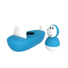 Игрушки для ванной Matchstick Monkey Bathtime, 2 шт., синие, от 12 месяцев, MM-B-BSG-002 цена и информация | Игрушки для малышей | kaup24.ee