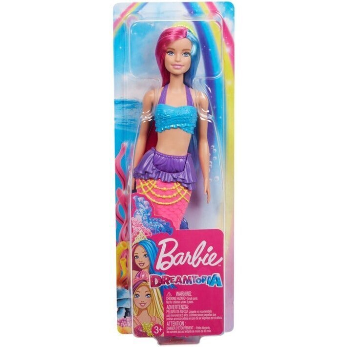 Nukk Barbie Dreamtopia Pink and Blue Hair Mermaid Doll hind ja info | Tüdrukute mänguasjad | kaup24.ee