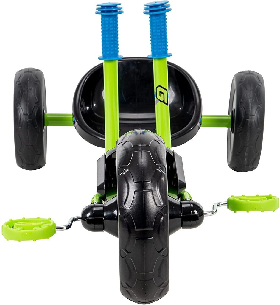 Kolmerattaline hoobadega ratas lastele Huffy Green Machine Mini, roheline/must hind ja info | Jalgrattad | kaup24.ee