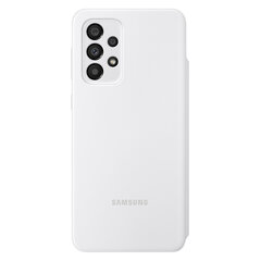 Samsung Galaxy A33 5G S View Wallet Cover (EE) valge EF-EA336PWEGEE hind ja info | Telefoni kaaned, ümbrised | kaup24.ee