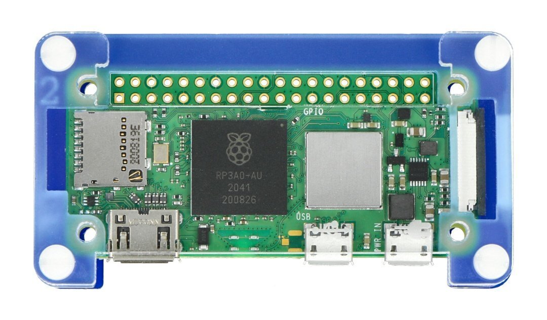 Pibow Zero 2 W - Raspberry Pi Zero 2 W ümbris - цена и информация | Robootika, konstruktorid ja tarvikud | kaup24.ee