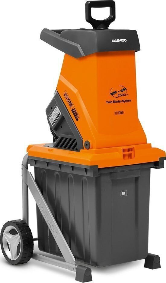 ELECTRIC GARDEN SHREDDER 2500W/DSR 2700E DAEWOO цена и информация | Oksapurustajad ja lehepuhurid | kaup24.ee