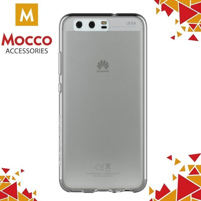 Mocco Ultra Back Case 0.3 mm Silicone Case for Huawei P8 Lite / P9 Lite (2017) Transparent-Black hind ja info | Telefoni kaaned, ümbrised | kaup24.ee