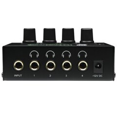 Mackie HM-4 headphone amplifier цена и информация | Принадлежности для музыкальных инструментов | kaup24.ee