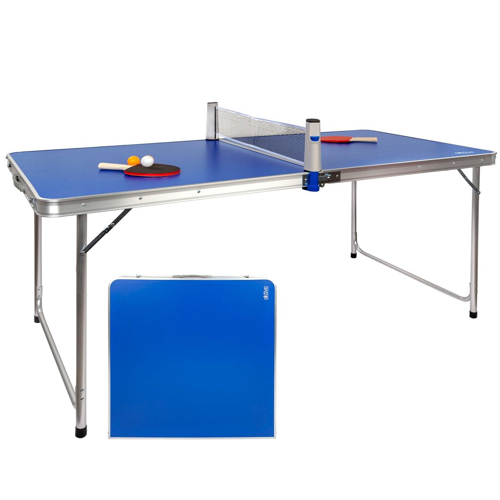 Ping-pongi laud (160 x 80 cm) reketite, pallide ja sõelaga Active hind ja info | Lauatennise lauad ja katted | kaup24.ee