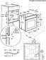 Electrolux EOF3H00BX цена и информация | Ahjud | kaup24.ee