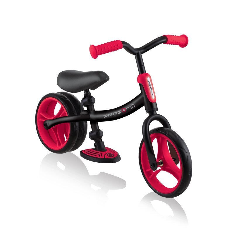 Tasakaaluratas GLOBBER GO Bike Duo, must-punane, 614-102-2 hind ja info | Jooksurattad | kaup24.ee