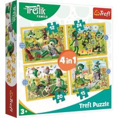 Пазл Puzzle 210 Treflikow, 4в1 цена и информация | Пазлы | kaup24.ee