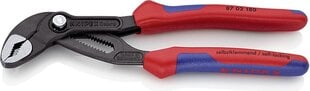 Reguleeritavad tangid (kullinokad) 87 02 180 KNIPEX Cobra hind ja info | Käsitööriistad | kaup24.ee