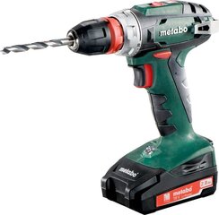 Дрель Metabo BS 18 Quick, чёрный, зелёный, 1,3 кг цена и информация | Metabo Сантехника, ремонт, вентиляция | kaup24.ee