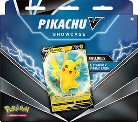 Kaardimäng Pokemon TCG - Pikachu V Showcase Box hind ja info | Lauamängud ja mõistatused | kaup24.ee