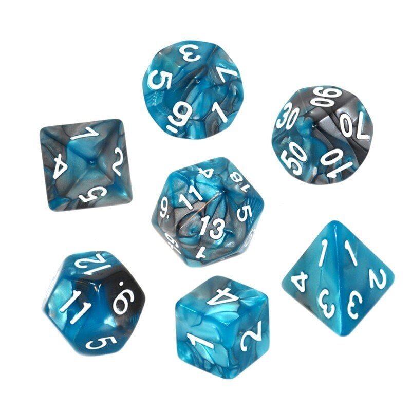 Täringud Rebel RPG Dice Set - Two Color - Steel and Blue hind ja info | Lauamängud ja mõistatused | kaup24.ee