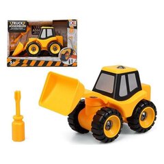 Ekskavaator Truck Assembled, 119053, kollane hind ja info | Poiste mänguasjad | kaup24.ee