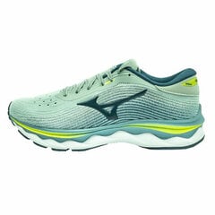 Täiskasvanute jooksujalatsid Mizuno Wave Sky 5, heleroheline, suurus 42 S6447958 цена и информация | Кроссовки для мужчин | kaup24.ee