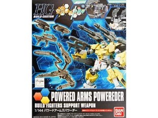 Пластиковая сборная модель Gunpla Bandai - HGBC Powered Arms Powereder, 1/144, 58255 цена и информация | Конструкторы и кубики | kaup24.ee