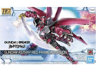 Bandai - hggbb Gundam Astray Red Frame Inversion, 1/144, 62031 hind ja info | Klotsid ja konstruktorid | kaup24.ee