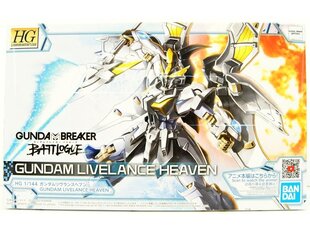 Пластиковая сборная модель Gunpla Bandai - HGGBB Gundam Livelance Heaven, 1/144, 62024 цена и информация | Конструкторы и кубики | kaup24.ee