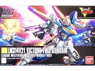 Пластиковая сборная модель Gunpla Bandai - HGUC LM314V21 Victory Two Gundam, 1/144, 58267 цена и информация | Конструкторы и кубики | kaup24.ee