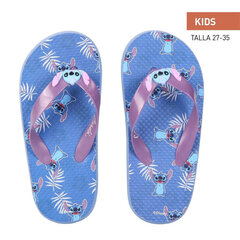 Шлепанцы для детей Stitch, синие цена и информация | Детская обувь для плавания | kaup24.ee