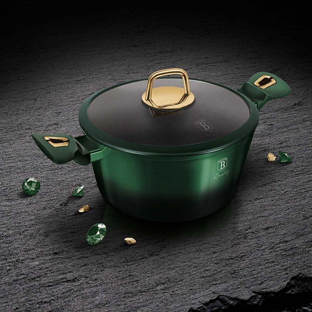 titano pott berlinger haus 20cm bh-6057 emerald hind ja info | Potid ja kiirkeedupotid | kaup24.ee
