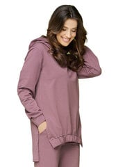 Xлопковый свитер с капюшоном Lega MK86, розовый цена и информация | Женские толстовки | kaup24.ee