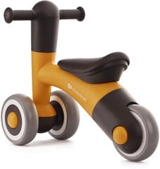 Балансный велосипед Kinderkraft Minibi, Honey Yellow цена и информация | Детский трехколесный велосипед - коляска с удобной ручкой управления для родителей Riff F95941 2в1, фиолетовый | kaup24.ee