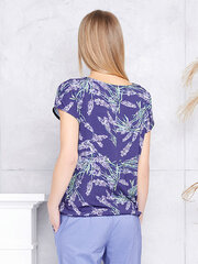 Naiste pluus Lega MK81, viskoosist, purpur hind ja info | Naiste pluusid, särgid | kaup24.ee