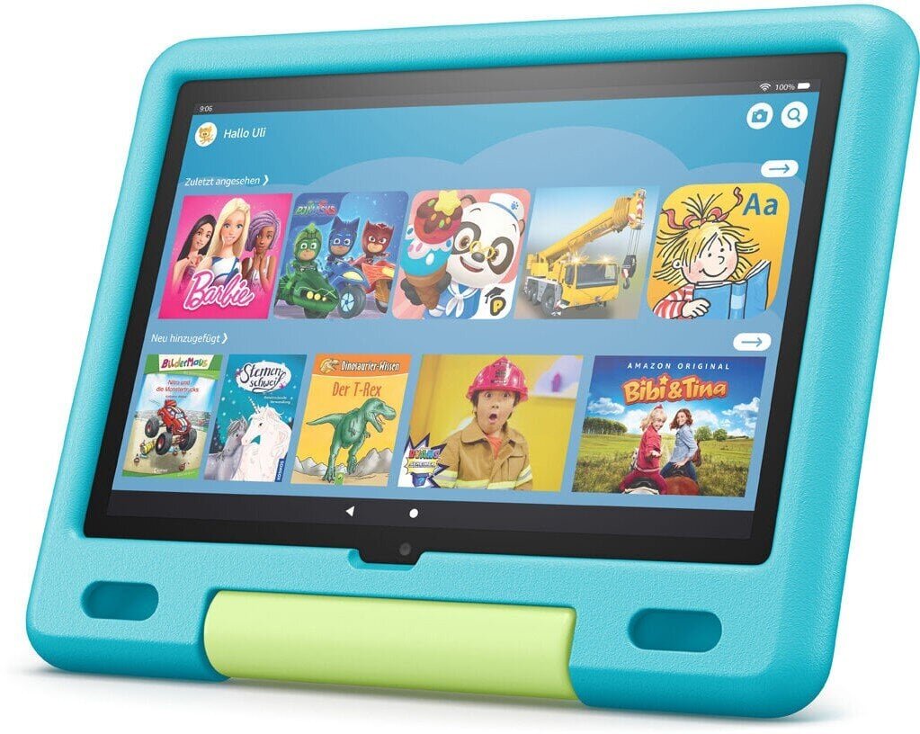 Amazon Fire HD10 Kids (2021), 32 GB, WiFi, Aquamarine hind ja info | Tahvelarvutid | kaup24.ee