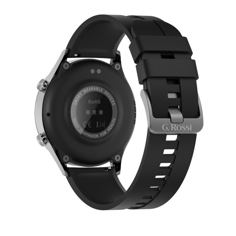 G. Rossi SW019 Silver/Black hind ja info | Nutikellad (smartwatch) | kaup24.ee