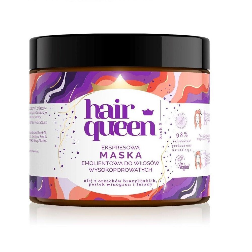 Juuksemask Hair Queen, 400 ml цена и информация | Maskid, õlid, seerumid | kaup24.ee